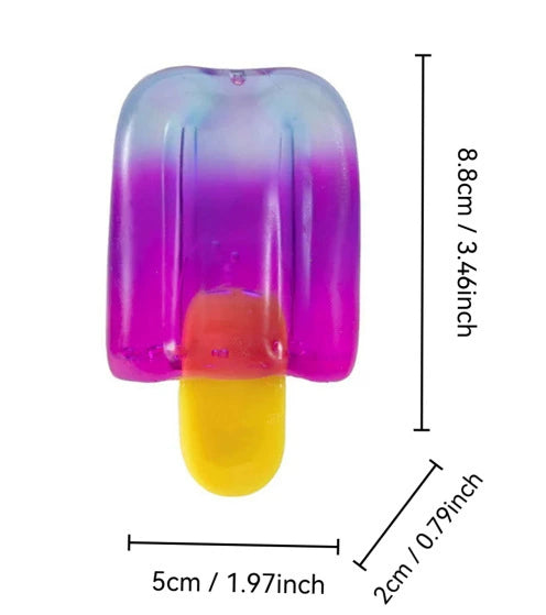 Ice Cream Squeeze Squishy, Ice Cream Squishy, Slow Rise Sensory Fidget Toy, Easter Basket Stuffers Party Favors