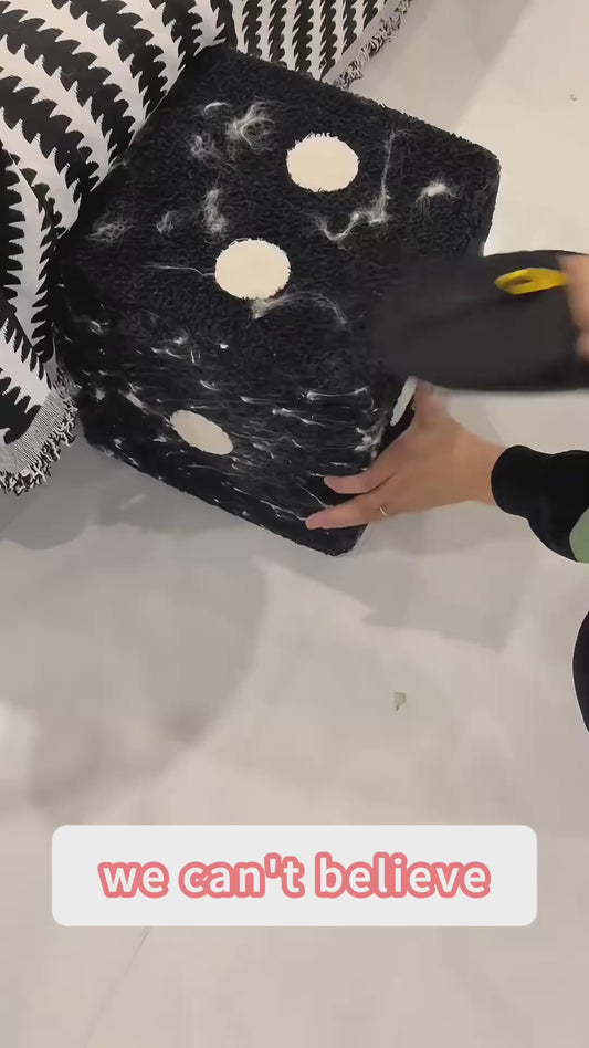 2 in 1 Pet Grooming Glove Double Sided Hair Remover and Lint Brush for Cats and Dogs